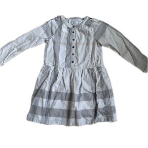Burberry kids plaid dress